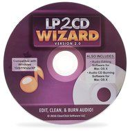 ClearClick Direct To Digital Record Converter with LP To CD Wizard 2.0 Software N2