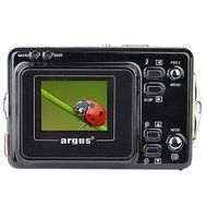 Argus DC-5185 5MP 4x Digital Zoom Camera/PC Camera (Black/Silver) N2