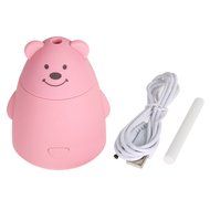 Whitelotous 80ml Portable Mini USB Humidifier Cute Panda Air Humidifier with USB Cable for Office Home (White) N22