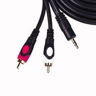 3.5mm to 2rca Stereo Audio Cable Gold Plated 3.5mm to 2RCA Audio Auxiliary Stereo Y Splitter Cable Male to Male... N8