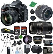 Nikon D610 DX-Format CMOS DSLR Digital Camera Body, NIKKOR 18-55mm f/3.5-5.6 AF-S DX VR, Tamron 70-300mm DI LD...