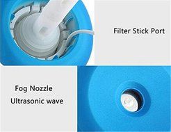 Lighting S Office USB Charge Cowboy Hat Mini Humidifier 51ml Mist Output Fresh and Moist Can Independent operation N18