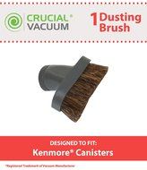 Kenmore Canister Dusting Brush, Compare to Part # AC88RAKZZV06, Designed &amp; Engineered by Crucial Vacuum