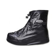 Spritech(TM) Waterproof Rain Shoes Cover UNISEX Rain Boots Flat Overshoes Rain Gear XL N3