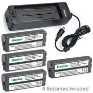 Kastar Battery NB-CP2L(X 3) and Charger BG-CP200 for Canon NB-CP1L CP2L and Compact Photo Printer SELPHY CP100... N4