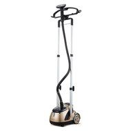 Steamer with Unique Stainless Steel Nozzle and Dual Telecscopic Bar Support in Gold