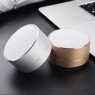 KAIQISJ A10 Rose Gold Portable Wireless Transmission Minimalist Style LED Reflective Light Bluetooth Speaker N5