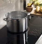GE Profile PHP9036SJSS 36" Built-in Induction Cooktop with 5 Elements Digital Touch Controls Keep-Warm Setting... N6