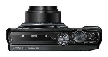 Olympus SH-21 Black - 16 MP - International Version (No Warranty) N5