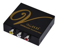 ViewHD HDMI to TV Composite RCA AV + S Video Converter | Include AV &amp; S Video Cables + AC Power Adapter | Model... N5