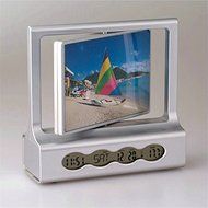 SIS photo frame clock, Digital Alarm Clock with timer,music and thermometer N2