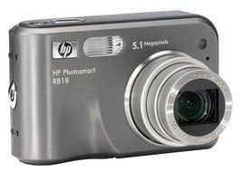 HP Photosmart R818 5MP Digital Camera with 5x Optical Zoom (OLD MODEL) N2