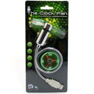 The Source USB LED Clock Fan N2