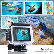 TEC.BEAN EX5000 2.0inch 14MP WIFI Waterproof Action Camera Kit with Accessories (17 Items) - White N4