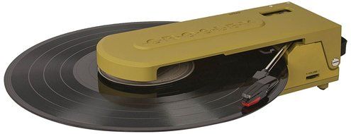 Crosley CR6020A-TU Revolution Portable USB Turntable with Software for Ripping &amp; Editing Audio, Turquoise N4