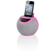 Ilive Clock Radio with Dock Pink Icp102p