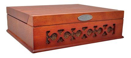 Pyle Home PVNTT6UMT Vintage Style Phonograph/Turntable with USB-To-PC Connection (Dark Maple) N9