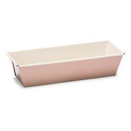 Patisse 03301 Ceramic Loaf Pan with Non-Stick Surface, Cream/Copper