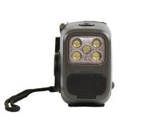 Kaito KA350GN Voyager Trek Solar/Crank AM/FM/SW NOAA Weather Radio with 5-LED Flashlight, Green N2