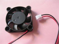 2 pcs Brushless DC Cooling Fan 5V 4010S 7 Blades 2 wire 40x40x10mm Sleeve-bearing Skywalking