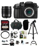 Panasonic GH4K w/ Panasonic H-FS12060 splash/dustproof sealed lens +64GB Acc kit N4
