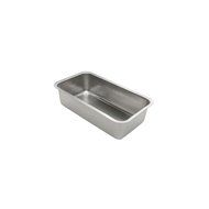 Adcraft LOF-953 9-3/8&quot; x 5-1/4&quot; Stainless Steel Loaf Pan