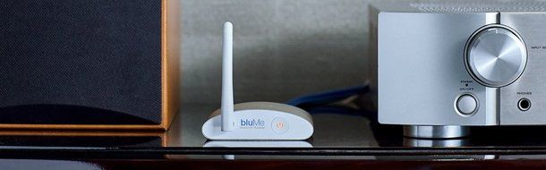 Auris bluMe True Hi-Fi Bluetooth Music Receiver, Gold N11