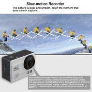 Excelvan Q5 12MP Mini Wifi Action Sports Camera with 2-Inch HD LCD 170 Degree Wide-Angle Lens and Battery (Black) N7