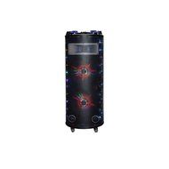 IQ Sound IQ-4810DJBT 2x10" Rechargeable DJ Speaker w/Bluetooth/FM/USB/SD/AUX-In/Mic/Remote N3