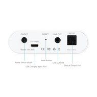[QUALCOMM CHIP] GGMM M-Freebox Wi-Fi Wireless Hi-Fi Audio Music Receiver/Adapter for Home &amp; Car Speakers. Compatible... N8