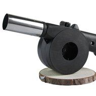 AOHAO Outdoor Camping BBQ Fan Air Blower For Barbecue Picnic Fire Bellows w Hand Crank Blower Manual Blower Soplador... N2
