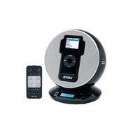 Jensen JIMS-195-BK Docking Digital Music System/Alarm Clock for iPod and MP3 Players (Black)