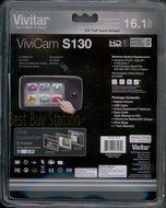 Vivitar 16 MP Digital Compact System Camera with 1.8-Inch LCD - White (VS130-WHT) N3