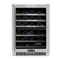 Marvel MPRO6DZE-BD-LL 24-Inch Professional Dual Zone Wine Cellar N2