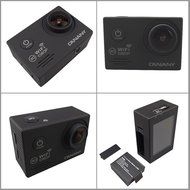 Sport Camera, Canany Wifi Action Camera 1080P HD 12MP 2.0Inch Bundle With 2 Batteries and FREE Accessories Kits... N36