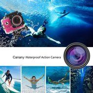 Sport Camera, Canany Wifi Action Camera 1080P HD 12MP 2.0Inch Bundle With 2 Batteries and FREE Accessories Kits... N38