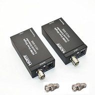 HDMI over single 75ohm RG6 U Coax Cable Extender Balun Sender Receiver BNC 328ft, 100M