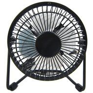 Lileng 815 Desktop Fan USB Power Supply 360&deg; Rotating 1 Speed Mini Portable Fan