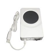 White Refigerate Cup Cooler/Heating Coaster Holder Mat Mini Handy Refrigerator for Beverage N2