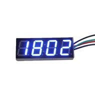 Ximico 0.56&quot; Blue LED Meter Electronic Digital Car Motorcycle Clock Watch DC 12V/24V Time Display with Reverse...