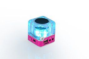 TT029 Portable Mini Music Speaker Support SD/TF Card With Alarm Clock FM Radio And LCD Screen Synchronous lyrics...