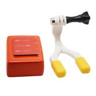 Tooth Socket Surfing Snowboarding Accessories For GoPro Hero 4 3+ 3 2 1 XiaoMi Yi SJ4000 SJ5000 SJCAM Action Camera... N8