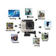 LADEY HD Digital Sports Waterproof Camera,12MP 1080P WIFI 2.0 LTPS LCD Screen Camera,170 Degree Wide Angle 30M... N23