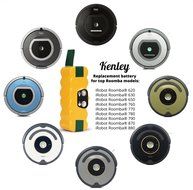 [High Capacity] Kenley 4500mAh 14.4v Ni-MH APS Replacement Battery for iRobot Roomba 80501 500 560 630 650 770...