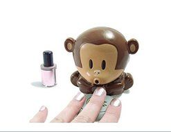 ANKKO Cute Plastic Monkey Finger Nail Polish Air Dryer Blower N5