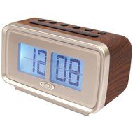 New JENSEN JCR-232 AM/FM Dual Alarm Clock with Digital Retro Flip Display
