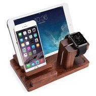 TuoP@[Charging Dock] Wooden Station Desktop Charger Stand N5