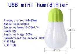 POWER PRIMACY Desktop night light led Smart touch switch USB pumpkin humidifier Mini humidifier for office portable... N8