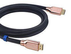 Czoom HDMI Cable 15 Feet - HDMI 2.0 - High Speed 18Gbps - Nylon Braided Cord - Gold Plated Connectors - Supports... N5