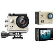 Sport Camera, TONSEE Waterproof H9 Ultra HD 4K WiFi 2.0 Inch Sport Camera Video Camcorder - Gold N2